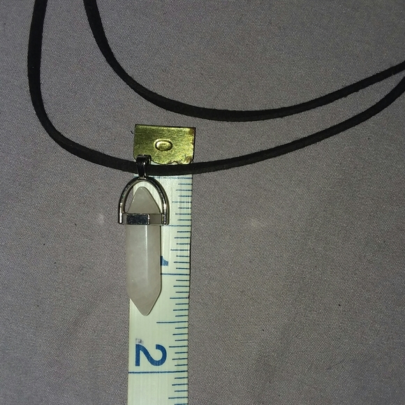 Double choker -Rose quartz - Picture 2 of 3